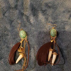 Unique Turquoise Earrings